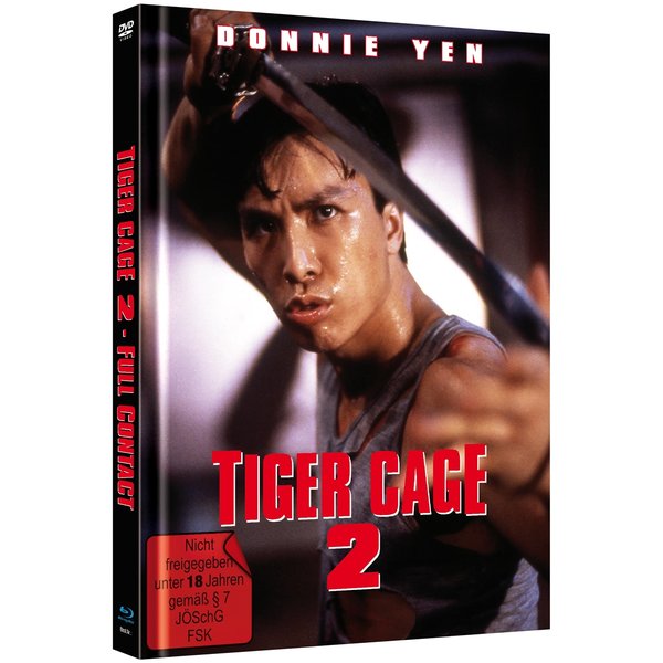 Tiger Cage 2 - Full Contact - Uncut Mediabook Edition (DVD+blu-ray) (B)