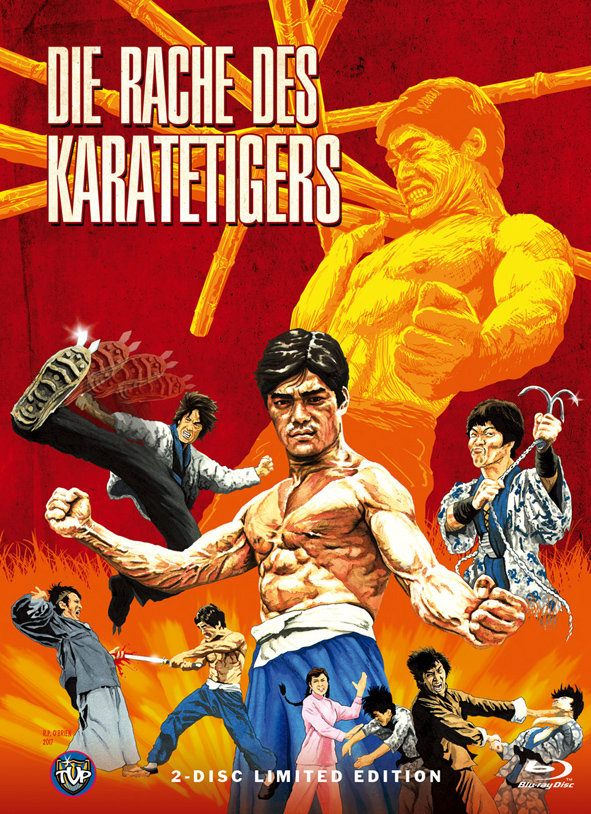 Rache des Karatetigers, Die - Uncut Mediabook Edition (DVD+blu-ray) (C)