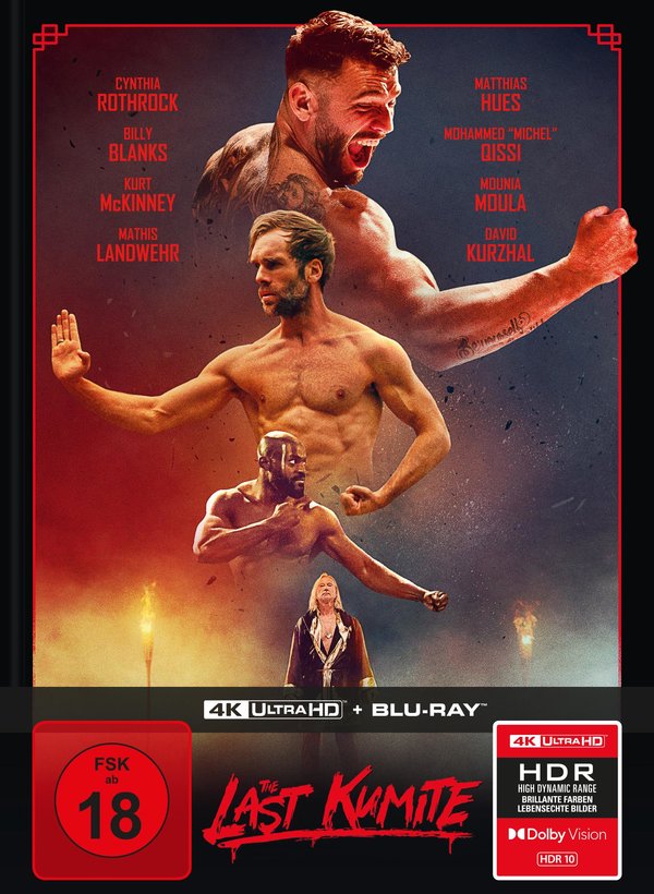 The Last Kumite - Uncut Mediabook Edition  (4K Ultra HD+blu-ray)