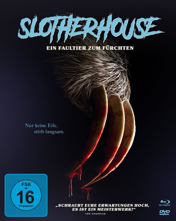 Slotherhouse - Ein Faultier zum Fürchten - Uncut Mediabook Edition (DVD+blu-ray)