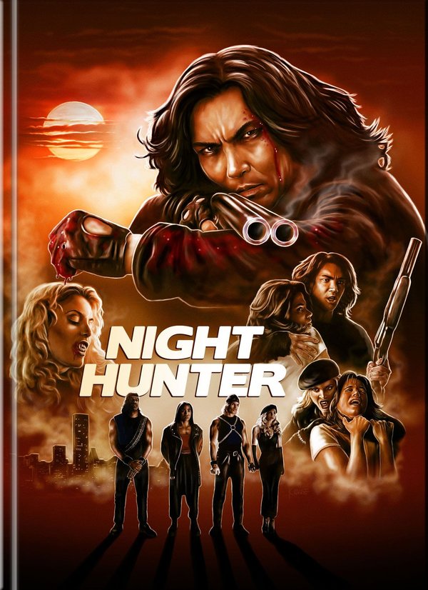 Night Hunter - Der Vampirjäger - Uncut Mediabook Edition  (DVD+blu-ray) (A)