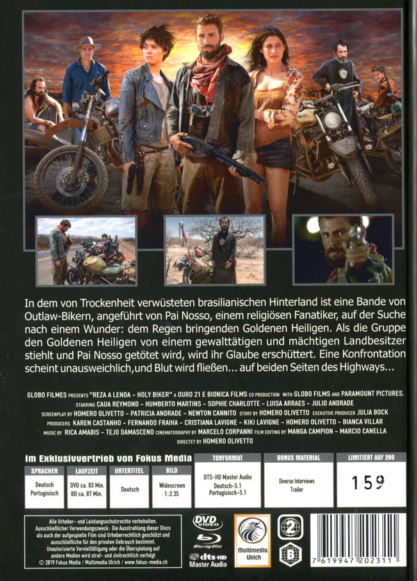 Holy Biker - Uncut Mediabook Edition (DVD+blu-ray) (A)
