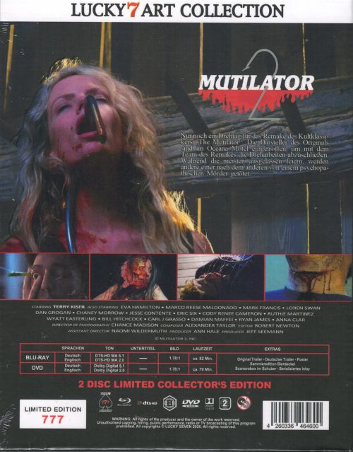 Mutilator 2 - Limited Uncut Edition  (DVD+blu-ray)