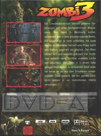 Zombi 3 - Ein neuer Anfang - Uncut Metalpak Edition