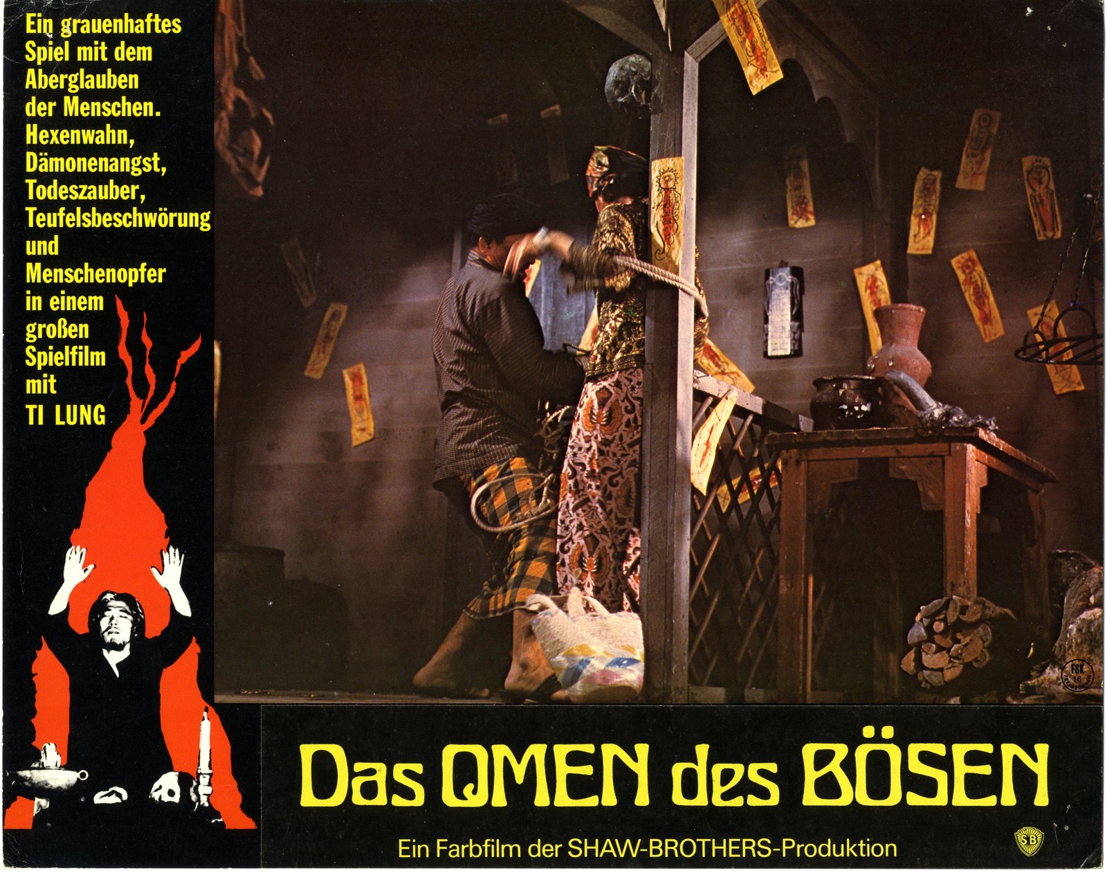 Omen des Bösen, Das - Der Mann mit der Tigerpranke - Shaw Brothers Double Feature