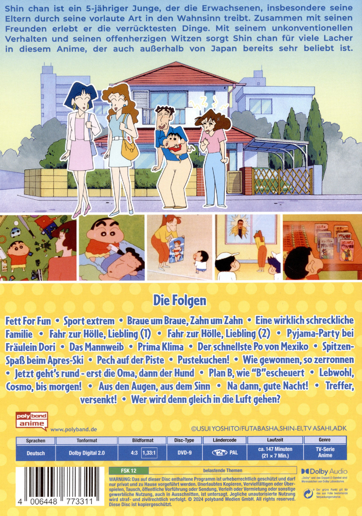 SHIN CHAN - Die Serie - Vol. 1  (DVD)