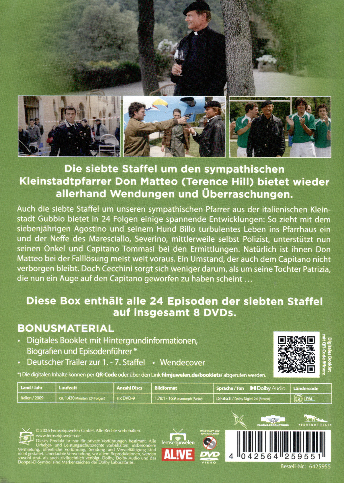Don Matteo - Staffel 7 (Fernsehjuwelen)  [8 DVDs]  (DVD)