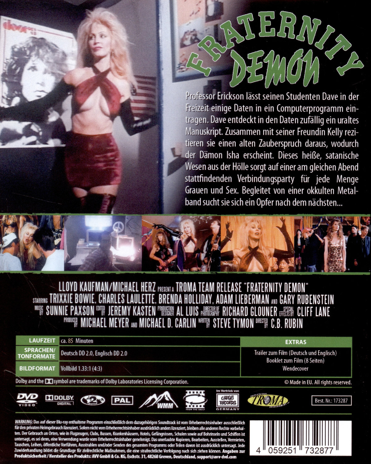 Fraternity Demon - From The Vault #16  (Blu-ray Disc)