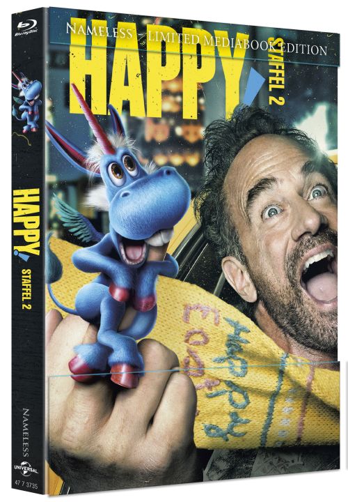 Happy - Staffel 2 - Uncut Mediabook Edition (blu-ray) (A)