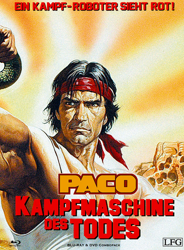 Paco - Kampfmaschine des Todes - Uncut Mediabook Edition (DVD+blu-ray) (C)