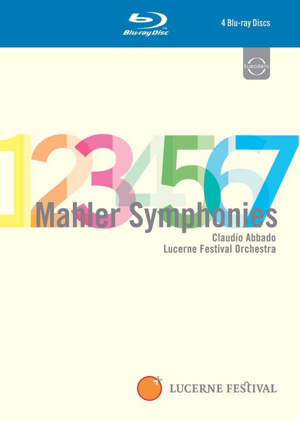 Maler Symphonies 1-7 - Claudio Abbado - Lucerne Festival Orchestra - Limited Edtion  (Blu-ray Disc)