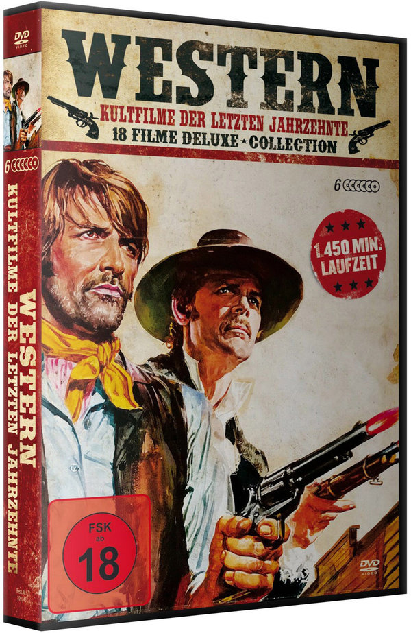 Western Kultfilme der letzten Jahrzehnte  [16 DVDs]  (DVD)