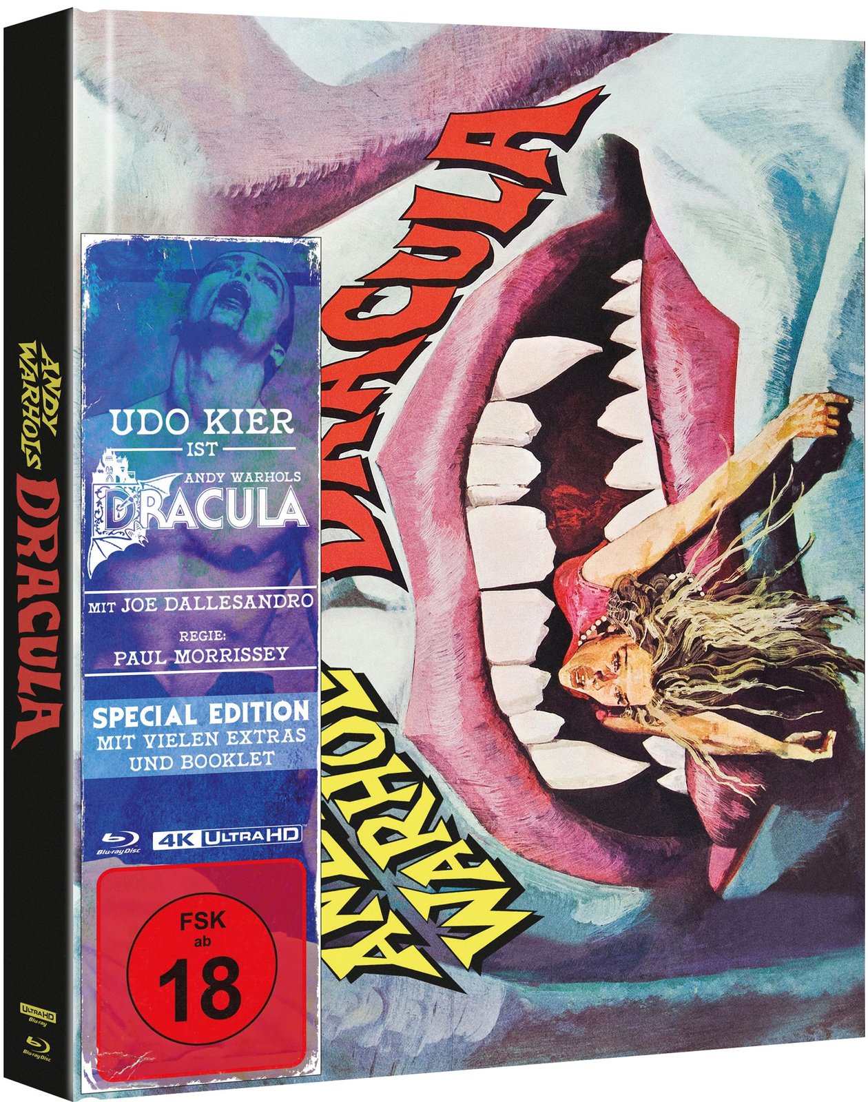 Andy Warhols Dracula - Uncut Mediabook Edition  (4K Ultra HD+blu-ray) (C)