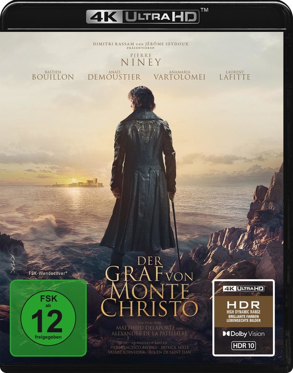 Der Graf von Monte Christo  (4K Ultra HD) 