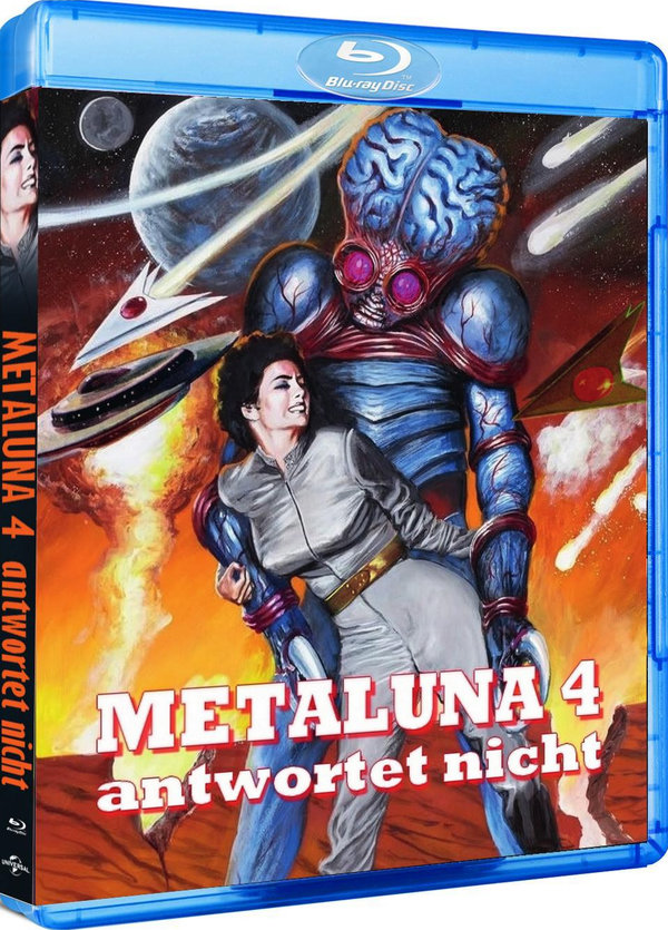 Metaluna 4 antwortet nicht (Keepcase) - Cover B - Limited Edition 300 Stück - This Island Earth (1955)  (Blu-ray Disc)