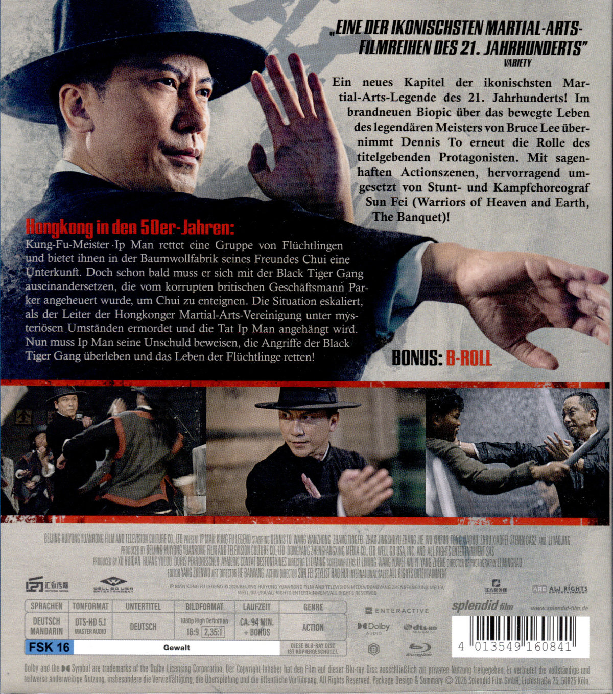 Ip Man: Kung Fu Legend  (Blu-ray Disc)