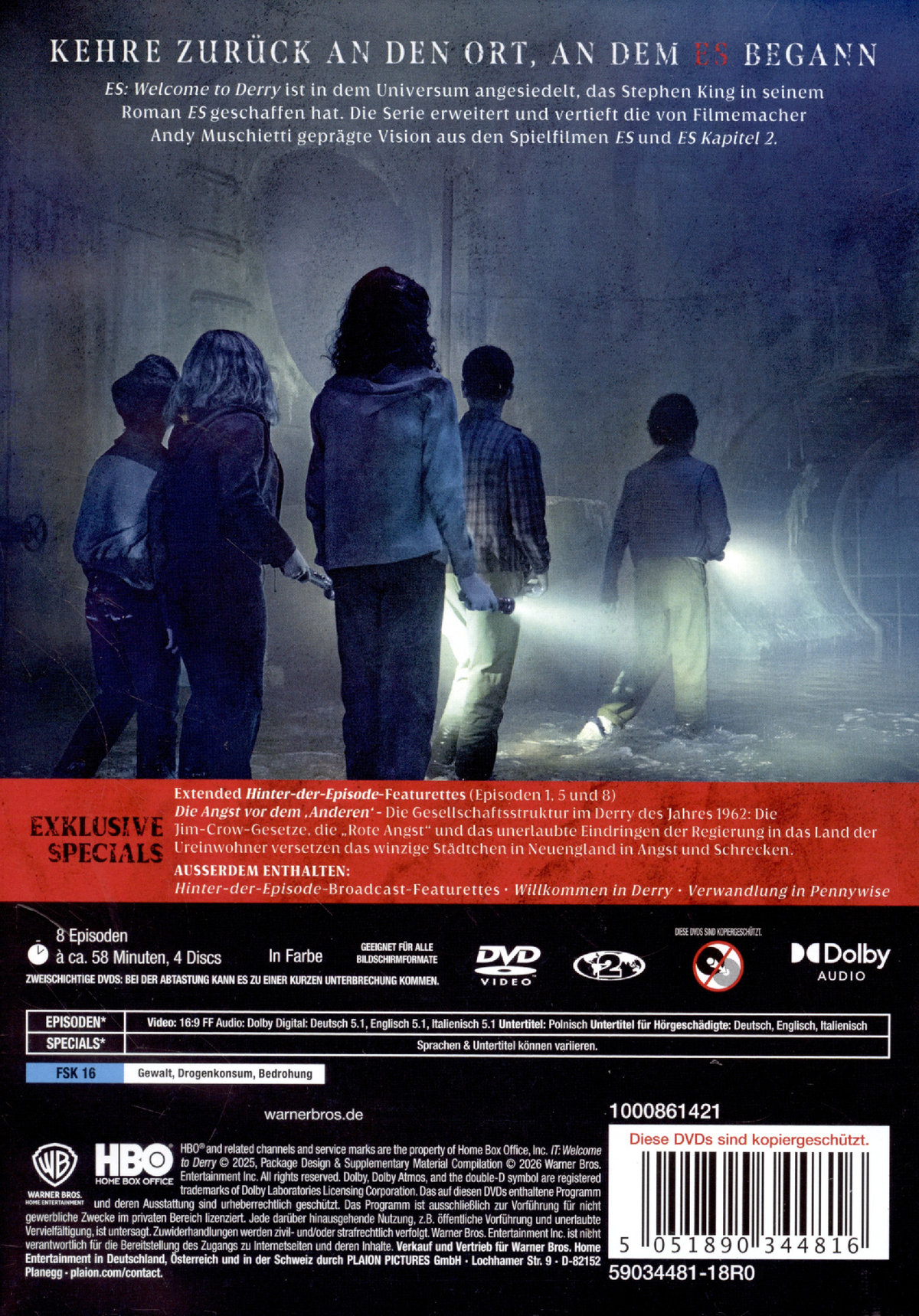 ES: Welcome to Derry  [4 DVDs)