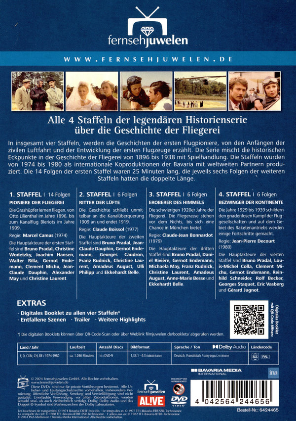 Die Grashüpfer - Gesamtedition (Alle 4 Staffeln) (Fernsehjuwelen)  [10 DVDs]  (DVD)