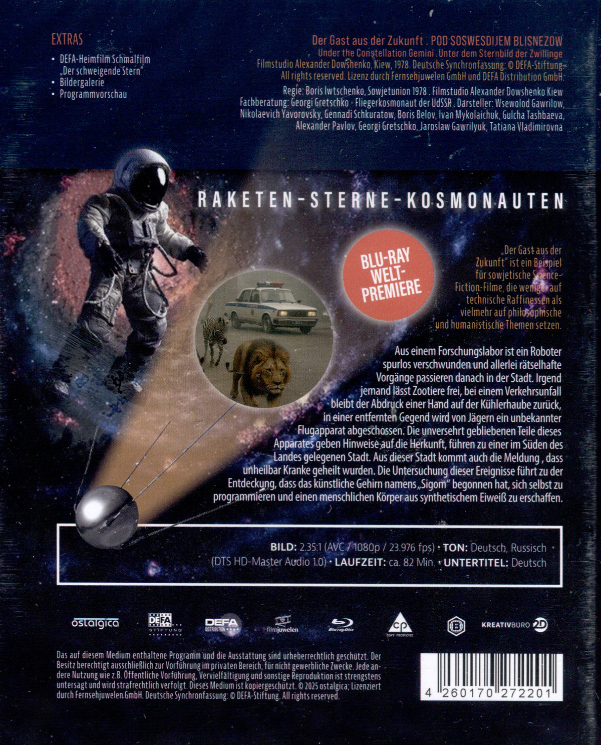 Der Gast aus der Zukunft (Unter dem Sternbild der Zwillinge / Pod sosvesdiyem blisnezov) - Limited Edition  (Blu-ray Disc)
