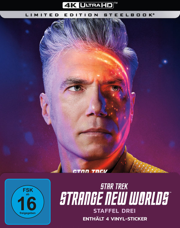 Star Trek: Strange New Worlds - Staffel 3 - Limited Steelbook Edition  (4K Ultra HD)