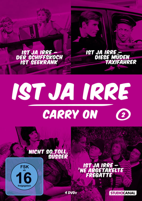 Ist ja irre - Carry On Vol. 2   [4 DVDs]  (DVD)