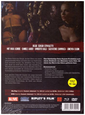 Wax Mask - Uncut Mediabook Edition (DVD+blu-ray) (A)