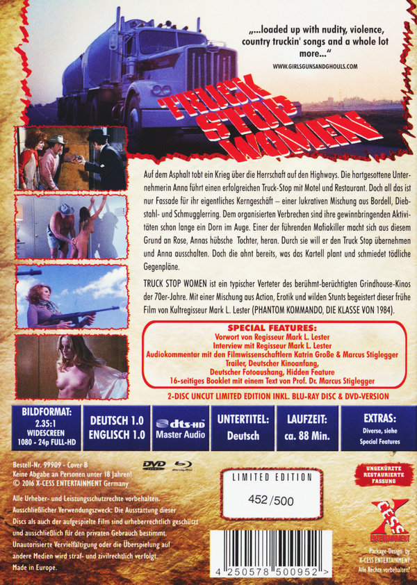 Truck Stop - Uncut Mediabook Edition (DVD+blu-ray) (B)