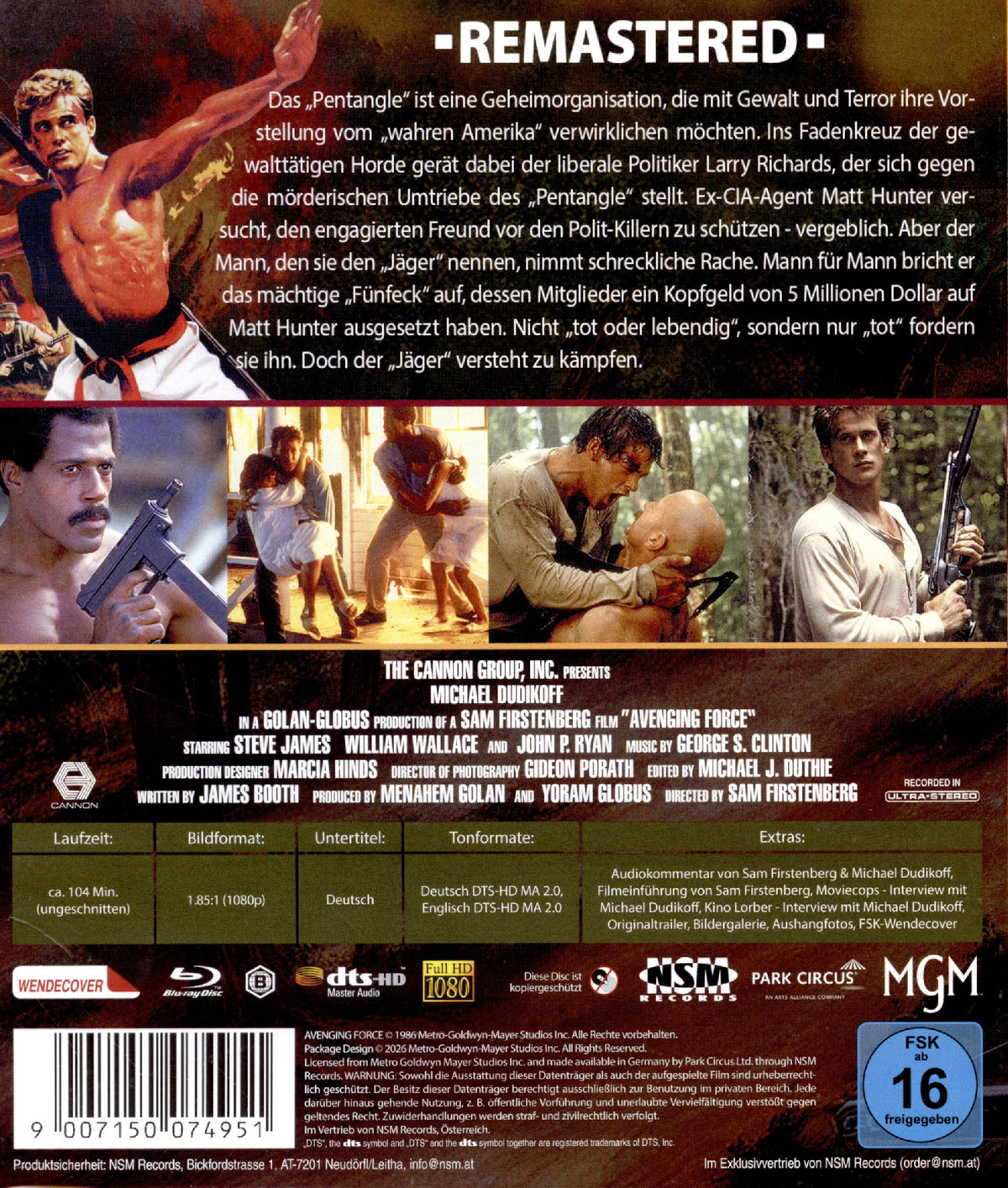 Night Hunter (Remastered)  (Blu-ray Disc)