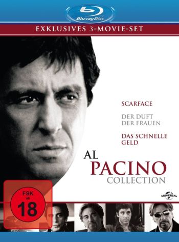 Scarface/Der Duft der Frauen/Das schnelle Geld (blu-ray)