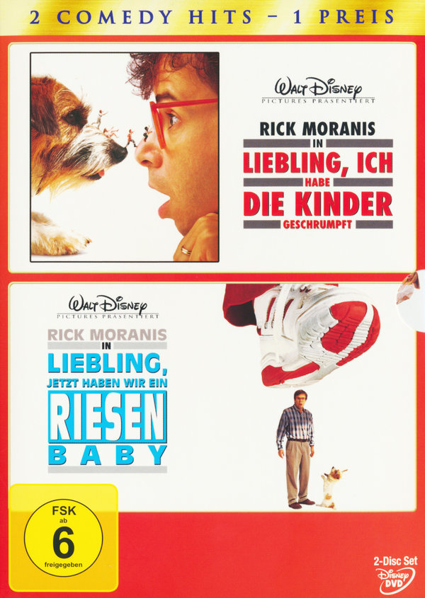 Liebling, ich habe die Kinder geschrumpft/Liebling, jetzt haben wir ein Riesenbaby  [2 DVDs]  (DVD)