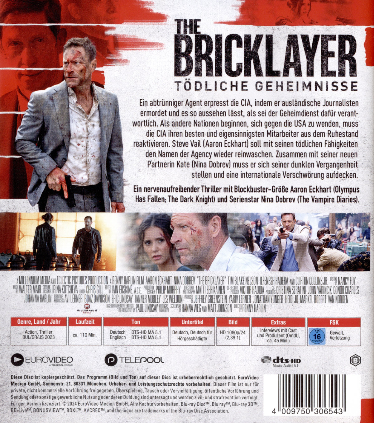 The Bricklayer - Tödliche Geheimnisse  (Blu-ray Disc)