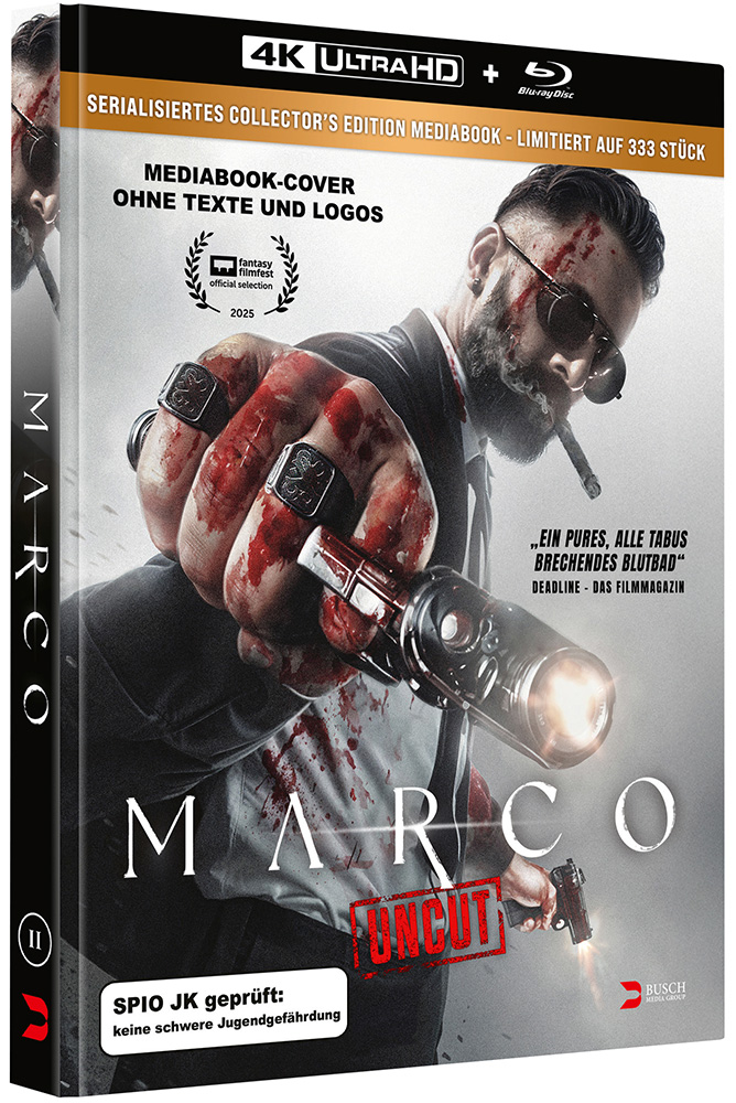 Marco - Uncut Mediabook Edition  (4K Ultra HD+blu-ray) (B)