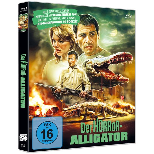 DER HORROR-ALLIGATOR - From The Vault #61 - 2025 Remastered-Edition - Neuauflage  (Blu-ray Disc)
