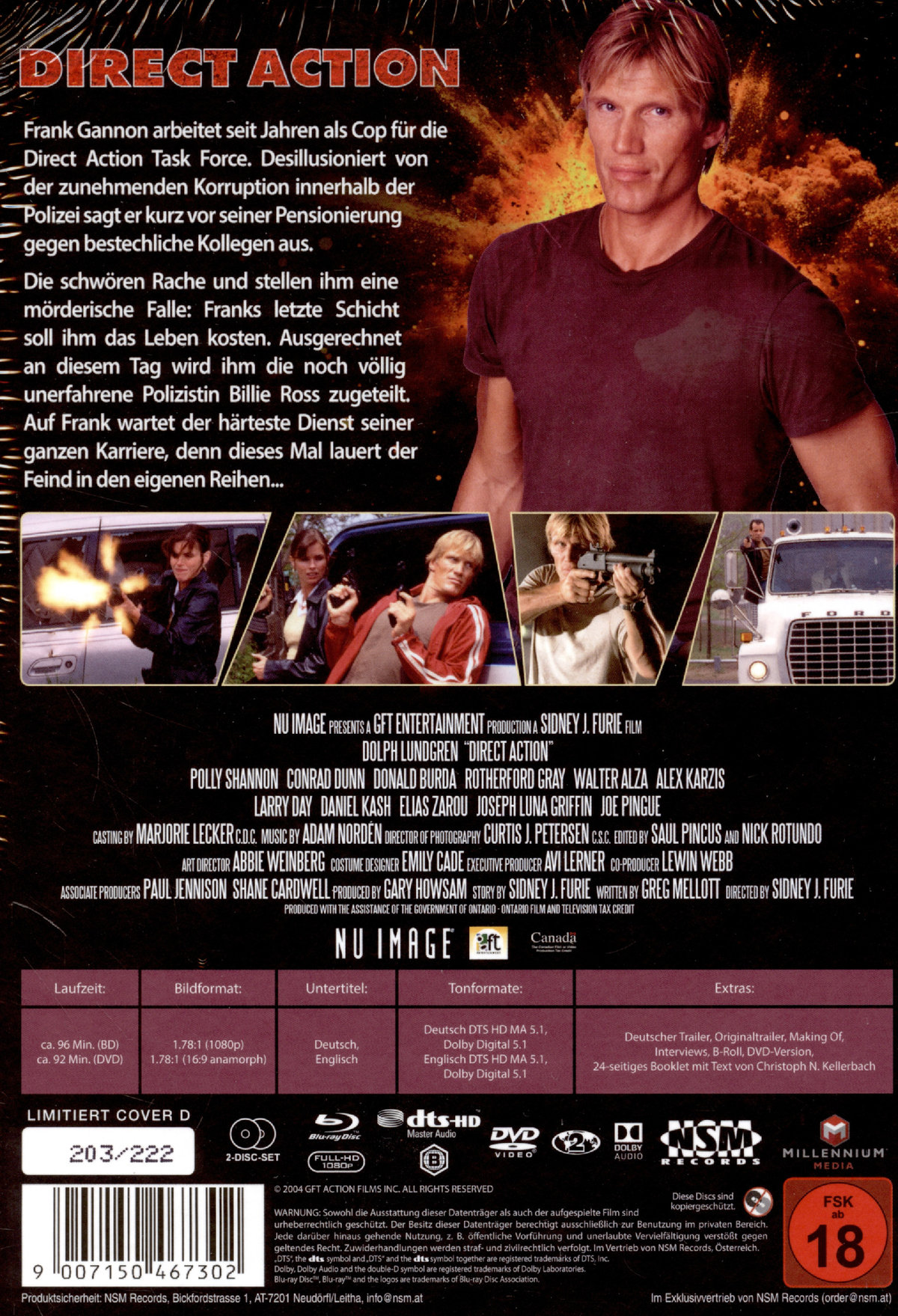 Direct Action - Uncut Mediabook Edition  (DVD+blu-ray) (D)