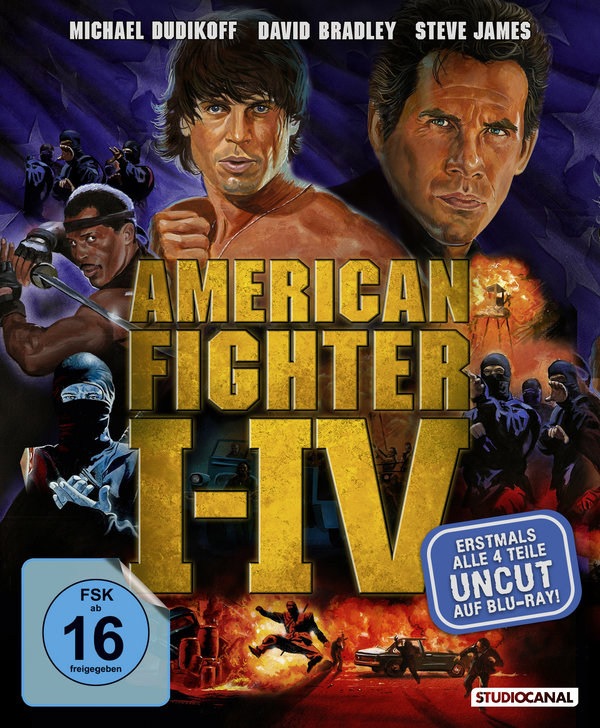 American Fighter 1-4 Box (blu-ray)