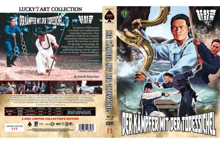 Der Kämpfer mit der Todessichel - Uncut Edition  (DVD+blu-ray)