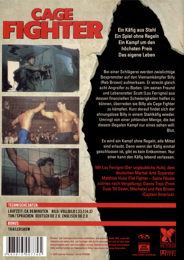 Cage Fighter  (DVD)