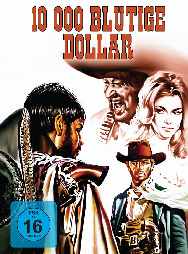 10.000 blutige Dollar - Uncut Mediabook Edition (DVD+blu-ray) (C)