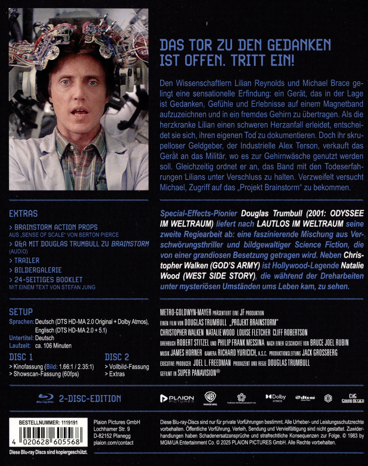 Projekt Brainstorm - Uncut Mediabook Edition  (DVD+blu-ray)