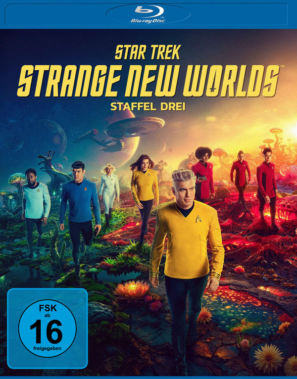Star Trek: Strange New Worlds - Staffel 3  [4 BRs]  (Blu-ray Disc)