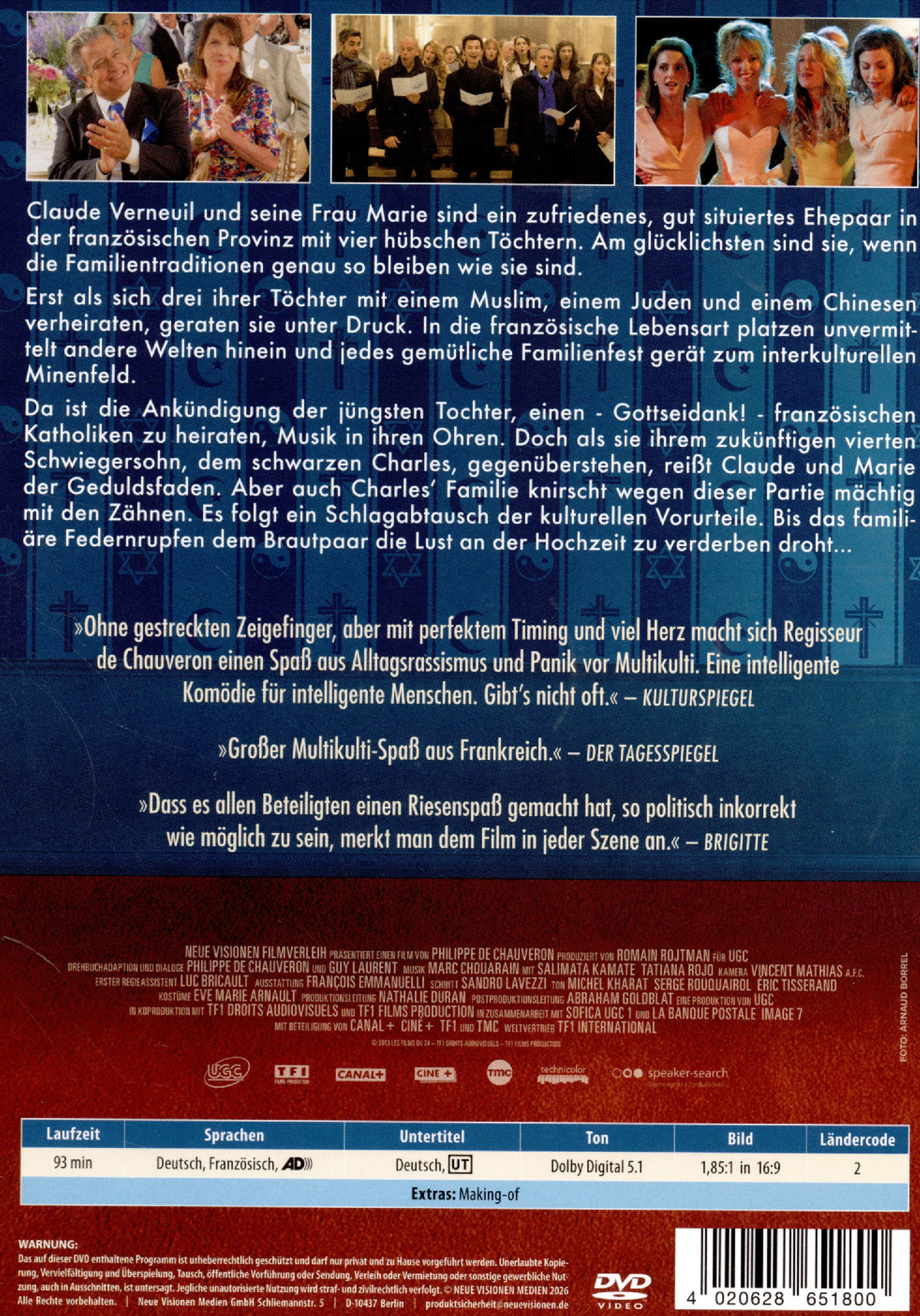 Monsieur Claude und seine Töchter  (DVD)