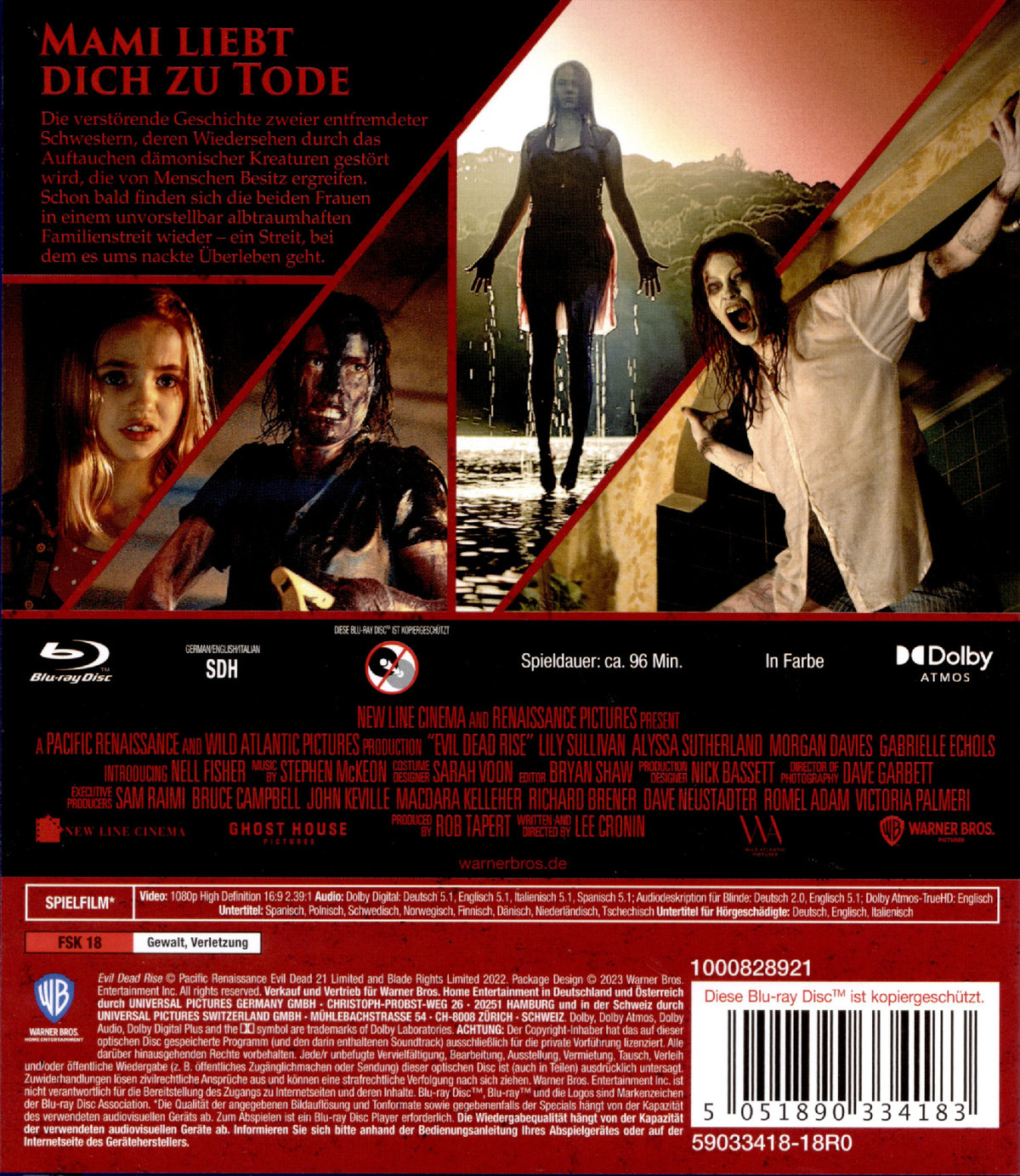 Evil Dead Rise - Uncut Edition  (Blu-ray Disc)