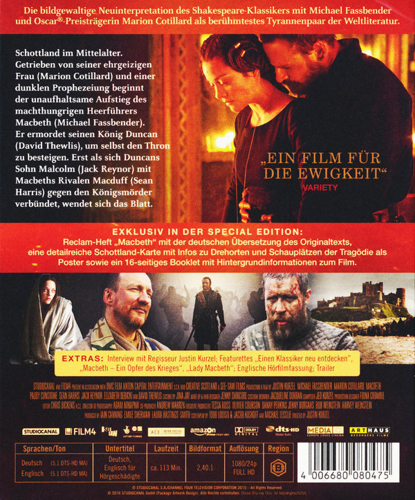 Macbeth  [SE]  (Blu-ray Disc)
