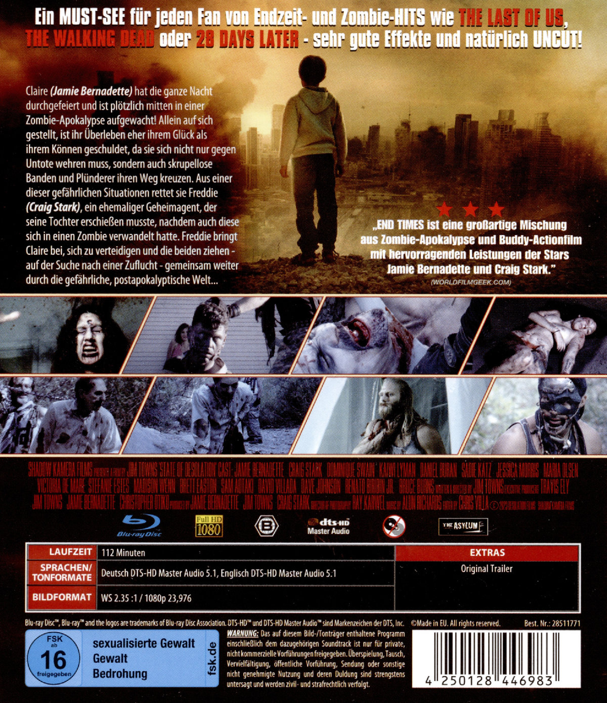 End Times - Tag der Abrechnung  (Blu-ray Disc)