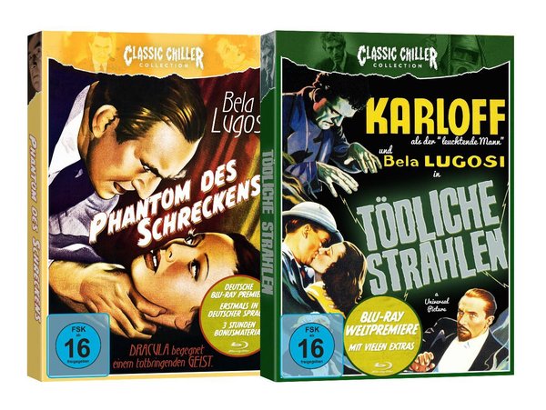 PHANTOM DES SCHRECKENS / TÖDLICHE STRAHLEN - CLASSIC CHILLER COLLECTION BUNDLE # 4 - Limited Edtion  [2 BRs]  (Blu-ray Disc)