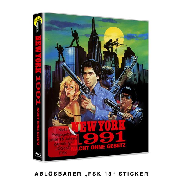 NEW YORK 1991 - NACHT OHNE GESETZ - Cover A  (Blu-ray Disc)