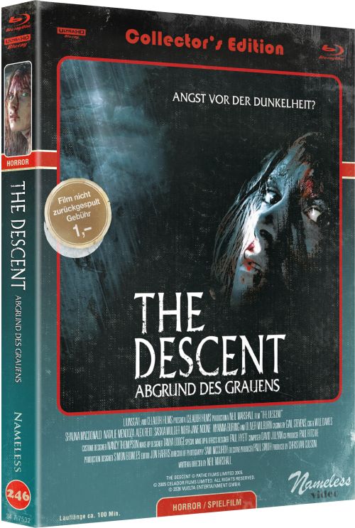 Descent, The - Abgrund des Grauens - Uncut  Mediabook Edition (4K Ultra HD+blu-ray) (C)