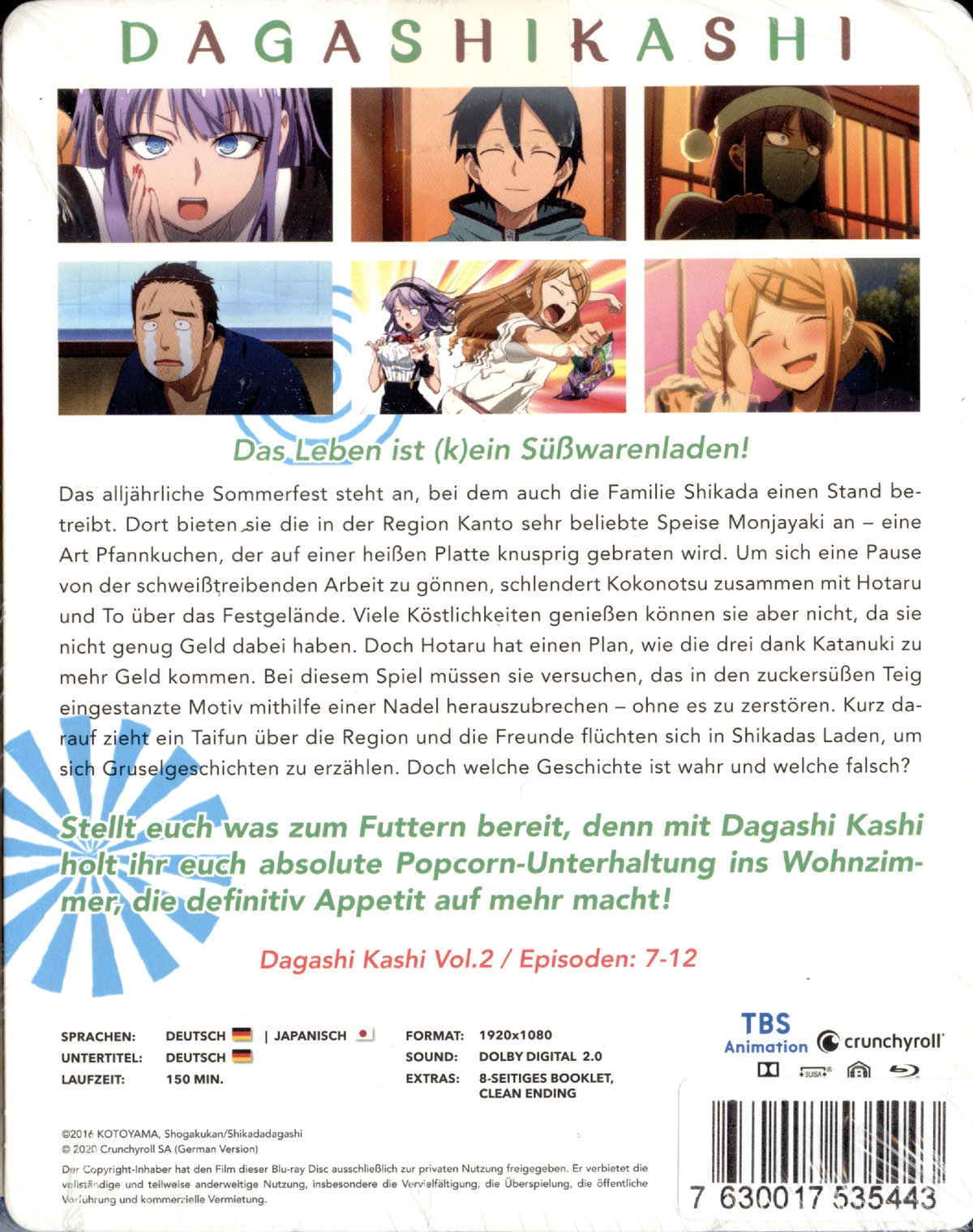 Dagashi Kashi - Staffel 1 - Gesamtausgabe - Bundle Vol.1-2  [2 BRs]  (Blu-ray Disc)