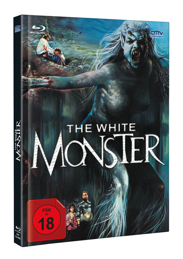 White Monster, The - Uncut Mediabook Edition (DVD+blu-ray) (C)