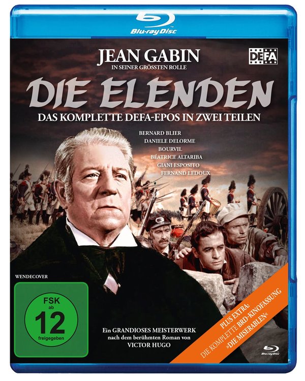 Die Elenden / Die Miserablen - Der legendäre Kino-Zweiteiler (DEFA Filmjuwelen) (Neuauflage)  (Blu-ray Disc)